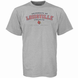 Adidas Louisville Cardinal Ambush Grey Tee-Shirt