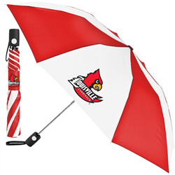 Louisville Cardinals Auto Folding Umbrella