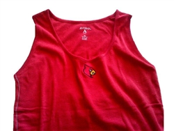 Antigua Women's Louisville Cardinal Fan Tank