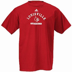 Louisville Cardinal Adidas red practice shirt