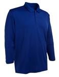 Kentucky Wildcats Dark Royal Antigua Long Sleeve Exceed Polo