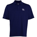 Kentucky Wildcats Royal Antigua Exceed Polo