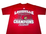 adidas Louisville Cardinals 2012 Big East Champions Tee