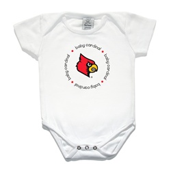 Louisville Cardinal Baby Body Suit