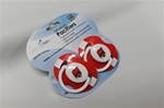 Louisville Cardinals Pacifier Set