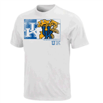 Kentucky Wildcats Blueprint Wildcat White Tee