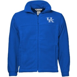 Columbia Kentucky Wildcats Royal Blue Flanker Full Zip Jacket