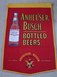 Anheuser-Busch Wool Banner