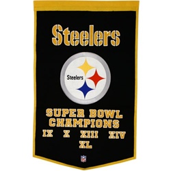 Pittsburgh Steelers Dynasty Banner