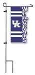 Kentucky Wildcats Applique Sculpted Flag