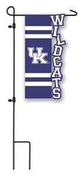 Kentucky Wildcats Applique Sculpted Flag