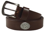 University of Kentucky Casual Brown Leather Belt