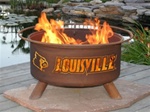 Louisville Cardinal Patina FirePit