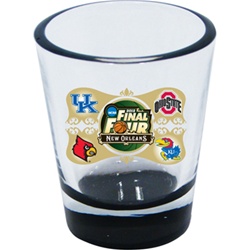 2012 Final Four 4 Team Shot Glass