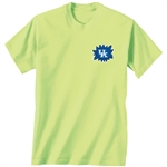 Kentucky Wildcats Lime Green Flip Flop Tee