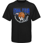 Kentucky Wildcats 2011 Final Four Black Short Sleeve Tee