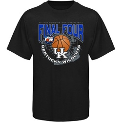 Kentucky Wildcats 2011 Final Four Black Short Sleeve Tee