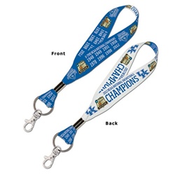 Kentucky Wildcats National Champions Key Strap