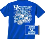 Kentucky Wildcats Ladies Royal Blue Adore Short Sleeve Tee