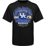 Kentucky Wildcats National Champions Black Short Sleeve Tee