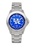 KENTUCKY WILDCATS MEN’S SPORT BRACELET TEAM COLOR DIAL WATCH