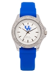 Kentucky Wildcats Ladies Glitz Silicone Strap Watch