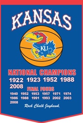 Kansas Jayhawks Dynasty Banner