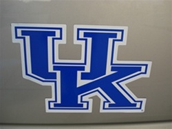 Kentucky Wildcats Interlocked logo magnet