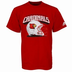 Adidas Louisville Cardinal Big Helmet Tee