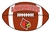 Louisville Cardinal 8" Brown Football Magnet