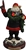 Louisville Cardinals 2012 #1 Foam Finger Santa Figurine