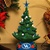 Kentucky Wildcats Blue-White Lighted Resin Christmas Tree