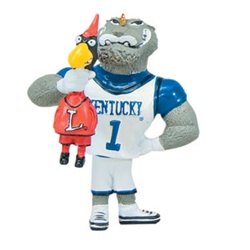 Kentucky Wildcats Rivalry Lester Choke Ornament