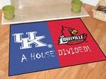 House Divided Fan Mat University of Kentucky and University of Louisville