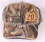 Tony Stewart #20 Real Tree Camo Adjustable Hat