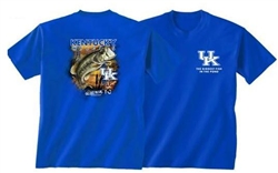 Kentucky Wildcats Big Time Bass Tee Shirt