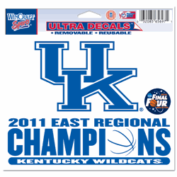 Kentucky Wildcats 2011 Final Four Decal