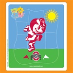 Ohio State Learning Puzzle for little ones!