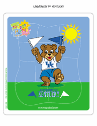 Kentucky Wildcats Learning Puzzle for little ones!