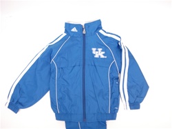 University of Kentucky Adidas Kids Windshirt and Windpants