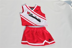 University of Louisville Cheerleading 2 Piece Outfit