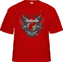 Louisville Cardinals Red Static Tee