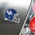 Kentucky Wildcats Metal Helmet Domed Auto Emblem