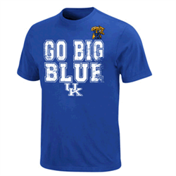 Kentucky Wildcats "Go Big Blue" Royal Tee