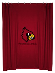 Louisville Cardinals Shower Curtain