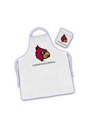 University of Louisville Cardinal Tailgater Set - Apron and Mitt