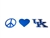 Peace Love UK Decal