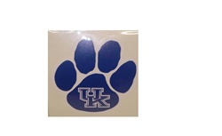 Kentucky Wildcats UK Paw Decal