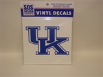 Kentucky Wildcats 3.5" Interlocked UK Decal