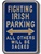 Parking for Notre Dame Fans Only